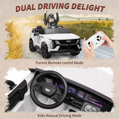 24V Ride On Car, Electric Vehicle With Remote Control, 2 Seater