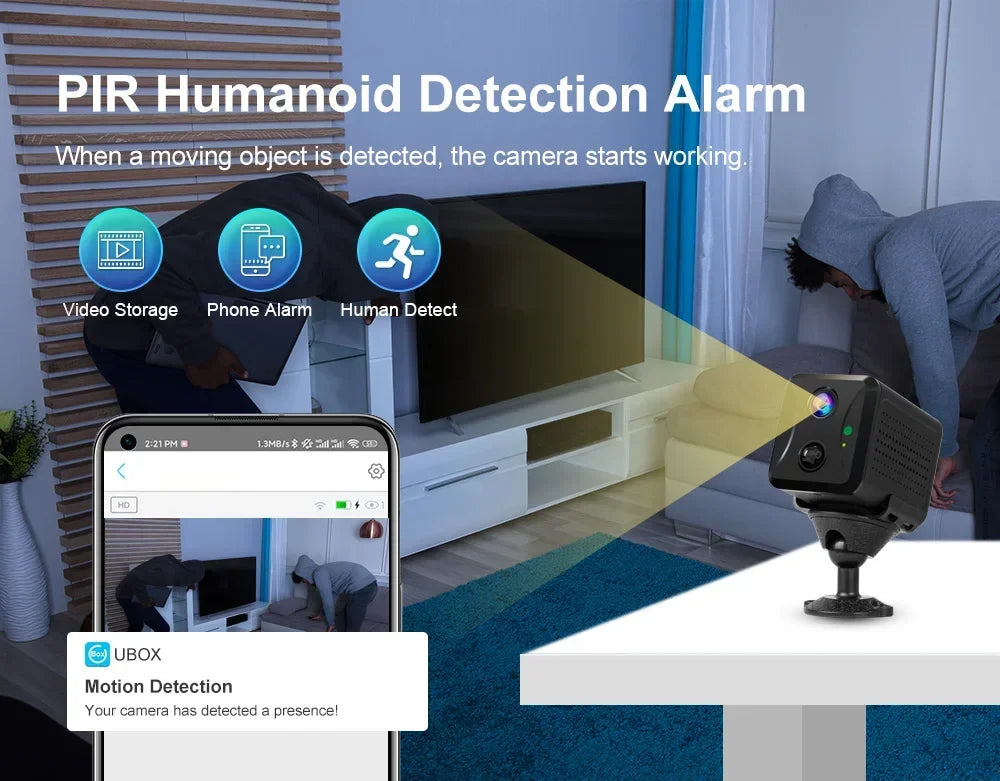 LS VISION 5MP 4G Sim Mini Camera