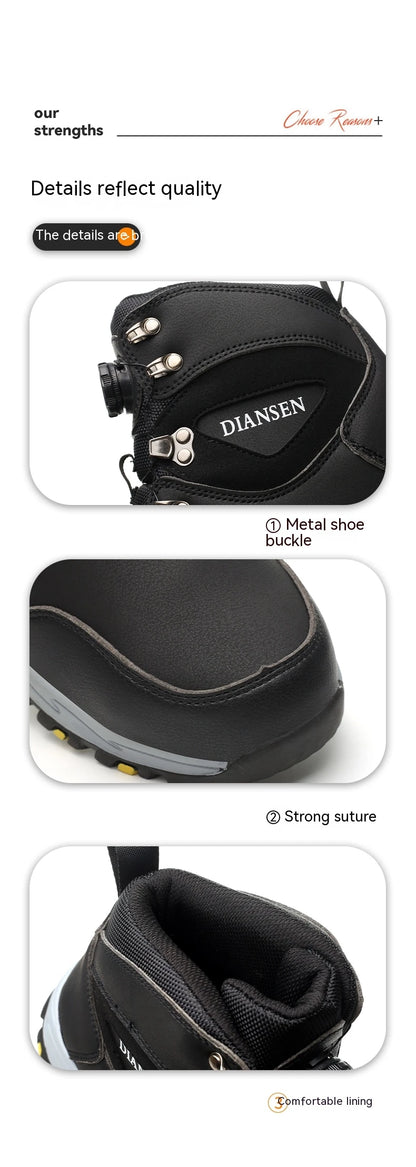 Men's Safety Steel Toe  Work Boots