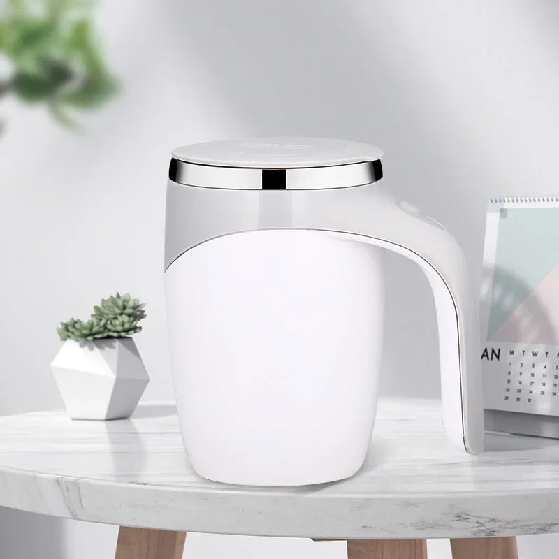 Automatic Stirring Mug Rechargeable  Stainless Steel