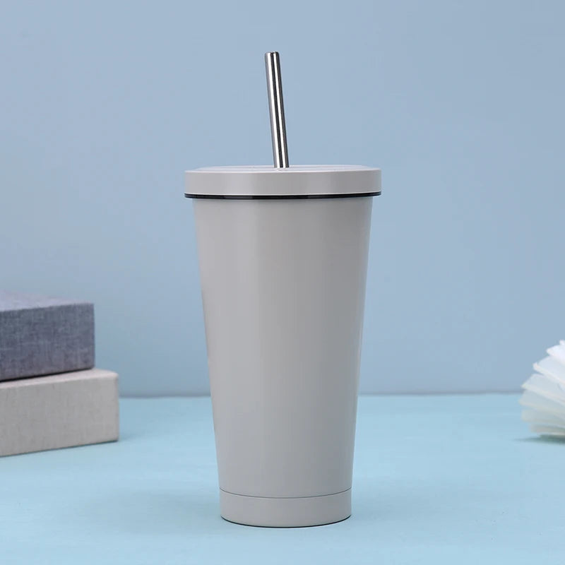 Stainless Steel Double Insulation Cup with Lid