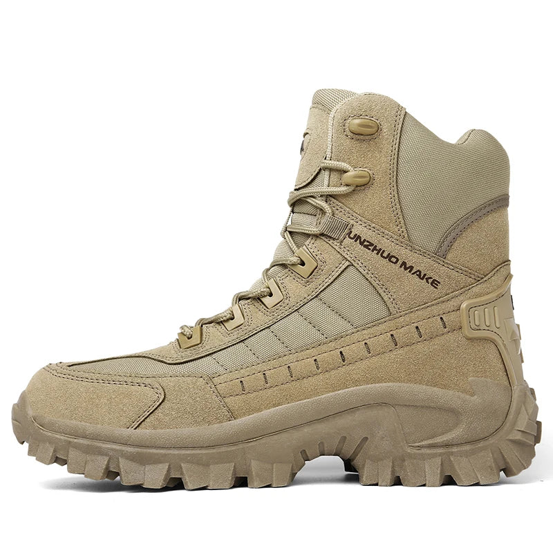 Men's Desert Combat  Non-slip Tactical Hiking Boots