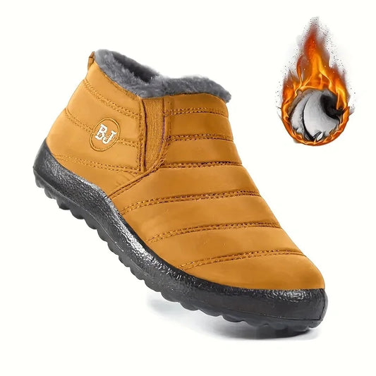 Men's Winter Boots Waterproof Hiking Ankle Height