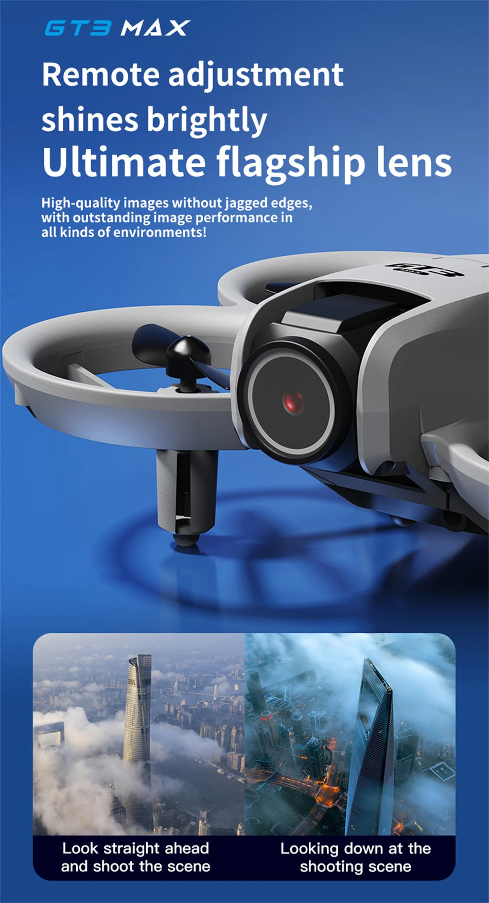 GT3 MAX New 8K 5G GPS Professional HD Drone