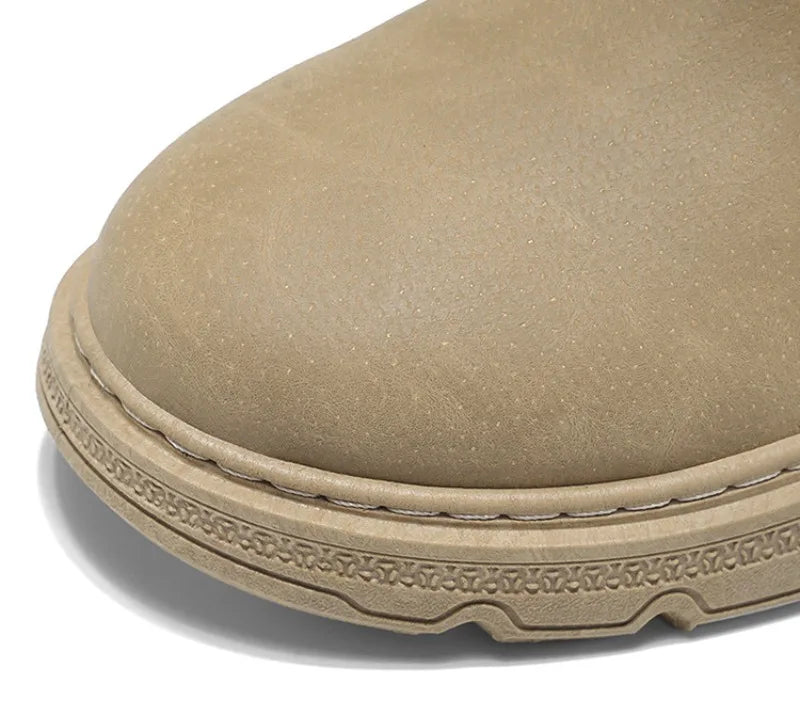 Men's Work Boots Spring Autumn Anti-slip Waterproof