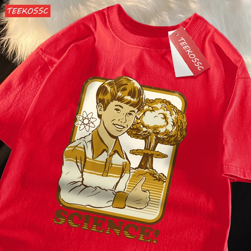 Science Variant Explosion Laboratory T-Shirts Men