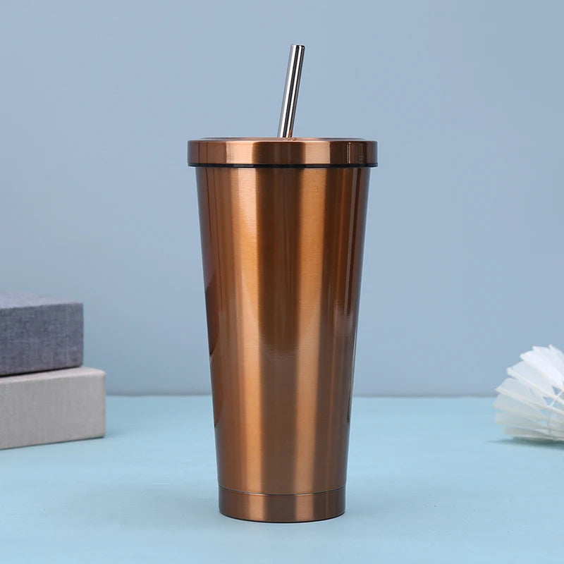 Stainless Steel Double Insulation Cup with Lid