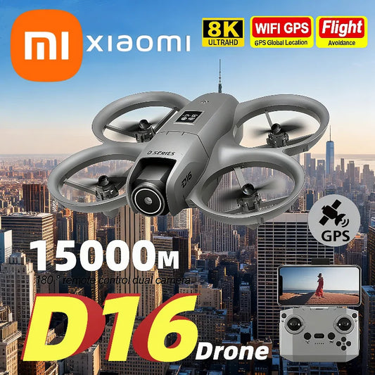 XIAOMI D16 Mini Drone 8K HD Dual Camera