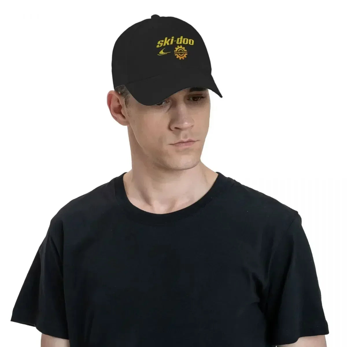 Ski Doo Vintage Snowmobiles Baseball Cap