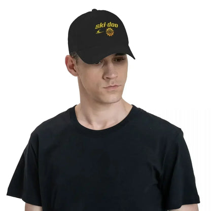Ski Doo Vintage Snowmobiles Baseball Cap