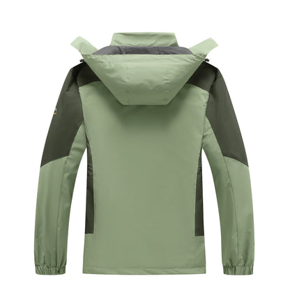 3in1 Men Mountaineering Jacket Windproof Waterproof