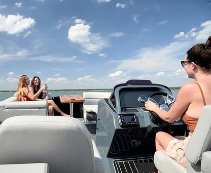 【Best-selling】17ft Fishing Large Pontoon Boats