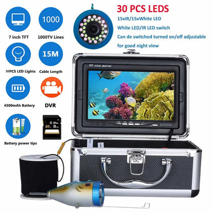 Fish Finder Underwater Fishing Camera  30LEDs