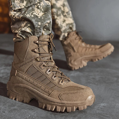 Men's Desert Combat  Non-slip Tactical Hiking Boots