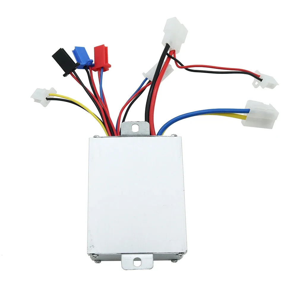Electric Bike Motor Brushed Controller & Throttle Twist Grip