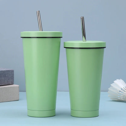 Stainless Steel Double Insulation Cup with Lid