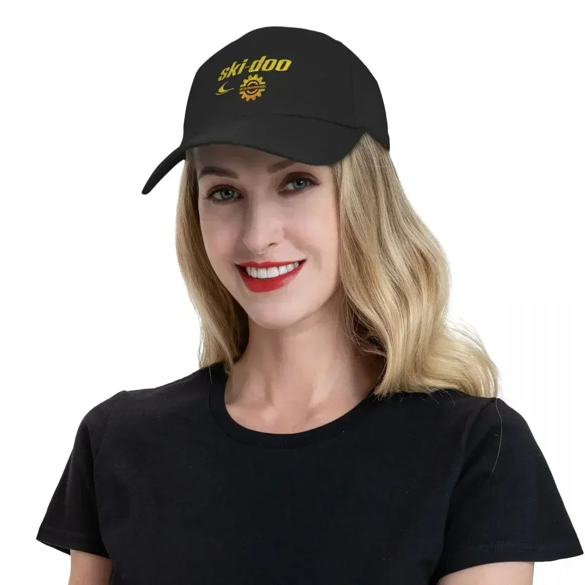 Ski Doo Vintage Snowmobiles Baseball Cap