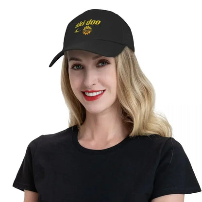 Ski Doo Vintage Snowmobiles Baseball Cap