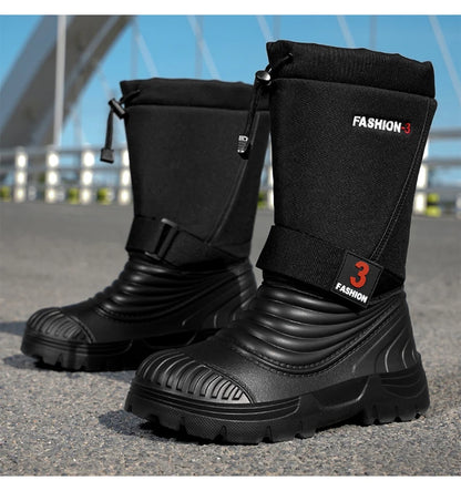 Men's Snow Boots Waterproof Non-slip