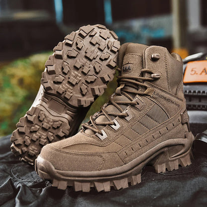 Men's Desert Combat  Non-slip Tactical Hiking Boots