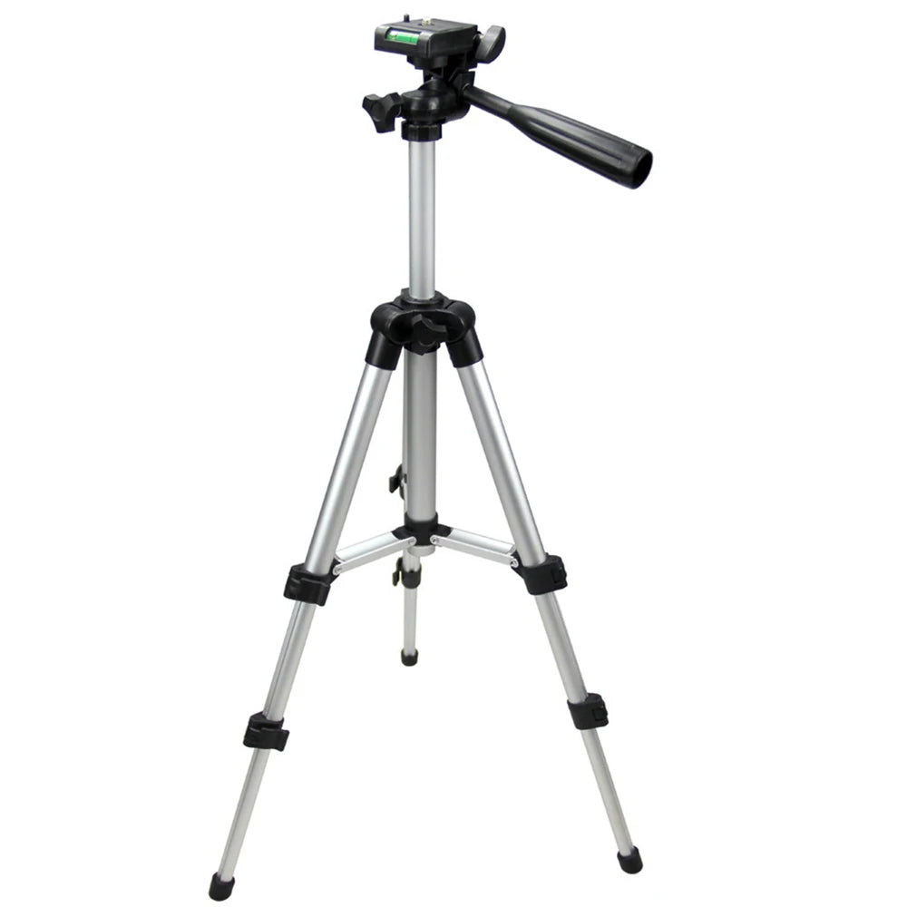 3-way Head 4-section Legs with Quick Lever Locks Cam Tripod