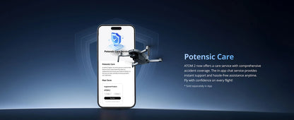 Potensic ATOM 2 Camera Drone, 4K HDR Video, 8K Photo