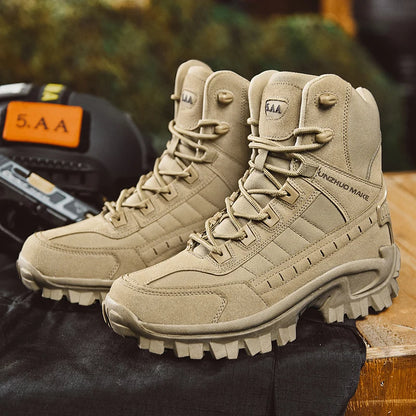Men's Desert Combat  Non-slip Tactical Hiking Boots