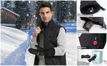 Savior Heat Rechargeable Heated Mittens