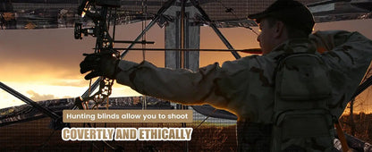 A—Hunting Blind  Ground Blind with Carry Bag