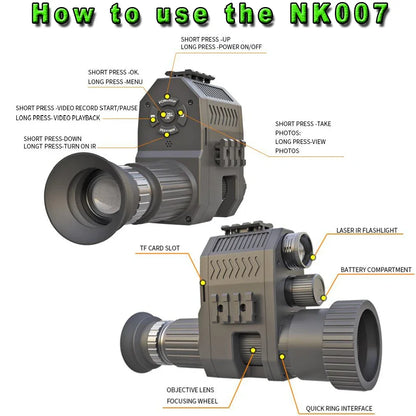 Megaorei NK007 2025 New 1080P Night Hunting Scope
