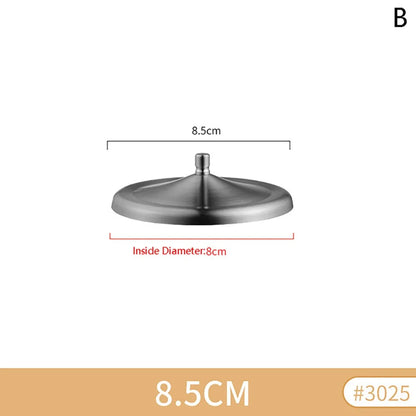 8/8.5/10.2/10.5/12.3cm Stainless Steel Mug Cover
