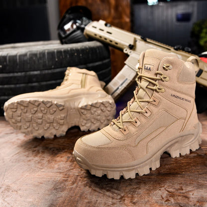 Mens Climbing Boots Wear-resistant Puncture-resistant