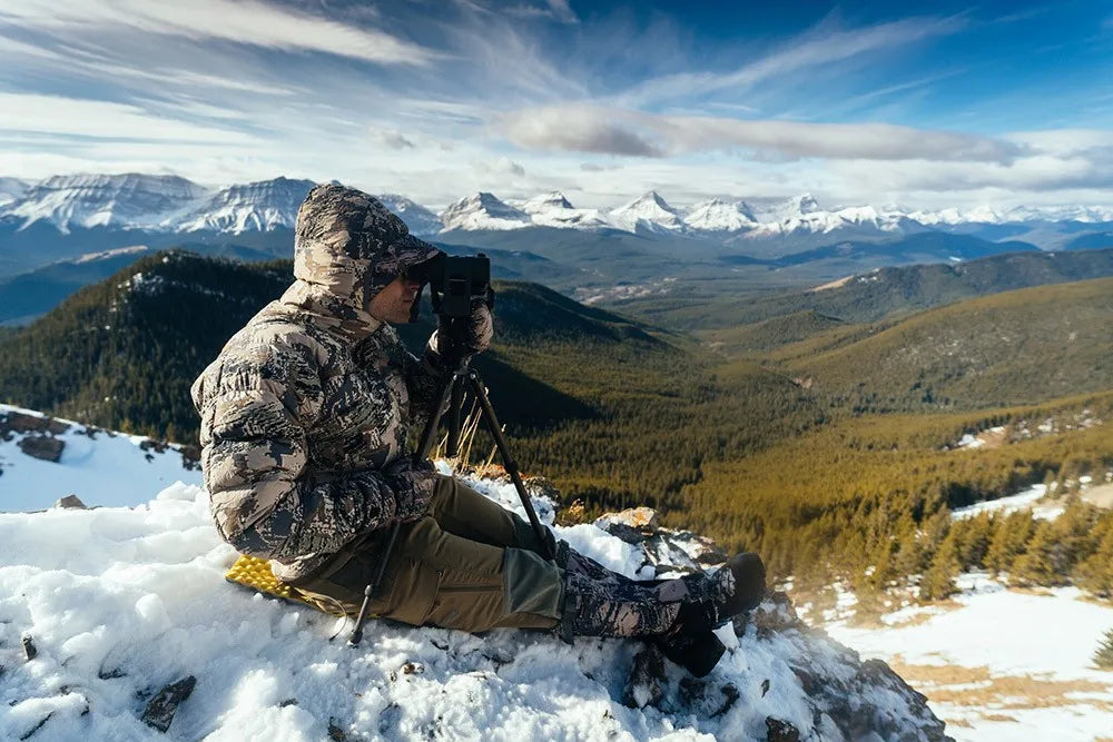 Men's Kelvin Light down winter camo jacket