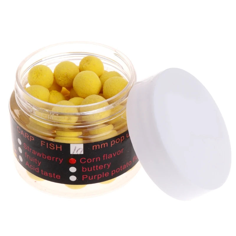Floating Fishing Lure with Beads, Artificial Baits, 1 Box