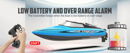 VOLANTEXRC RC Boat  48kmh Brushless  With 1 Battery