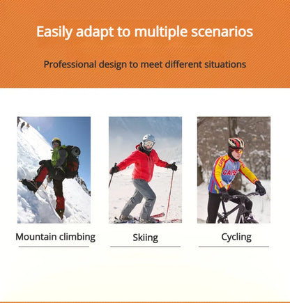 Rechargeable Heated Gloves With Touch screen