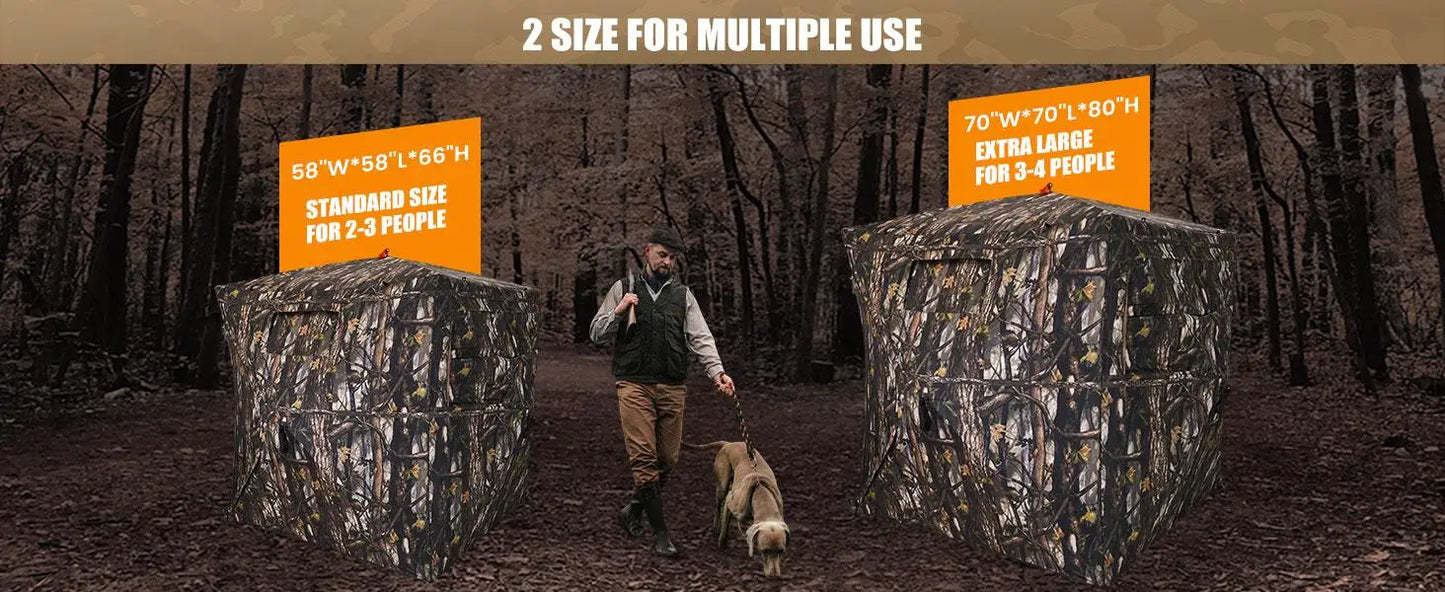 A—Hunting Blind  Ground Blind with Carry Bag