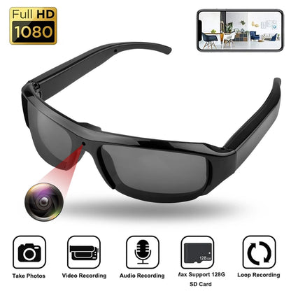 Wearable Portable Mini Glasses  Camcorder For Driving