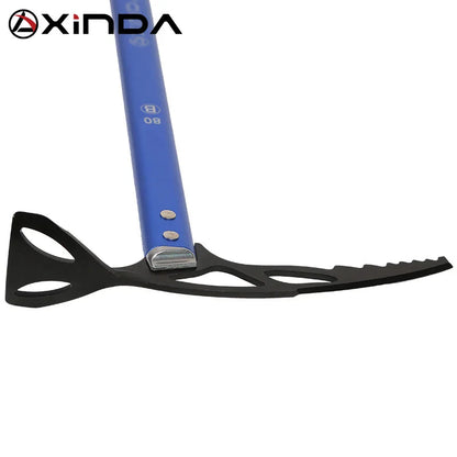 Climbing Ice Axe Aluminum Mountaineering Ice Tool 60 / 70 Cm