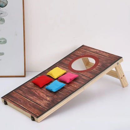 Cornhole Set Outdoor Game Carrying Case Foldable