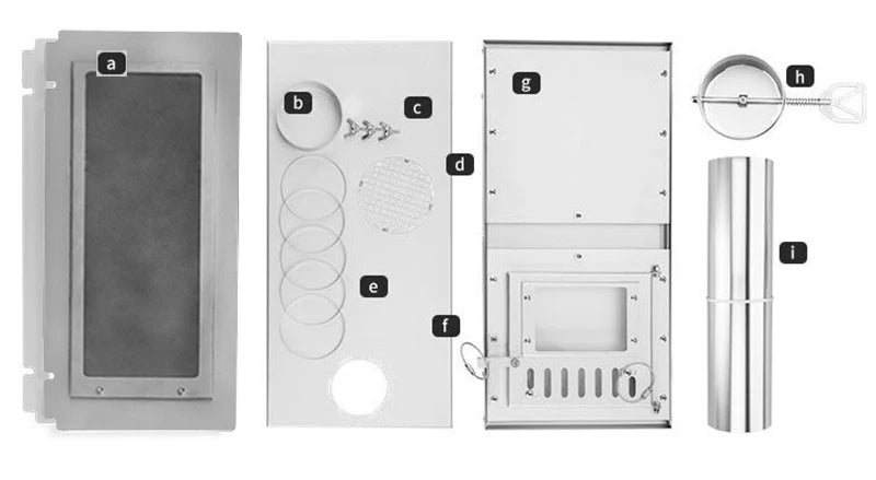 Outdoor Tent Stove Portable Heater Wood Burning Stove