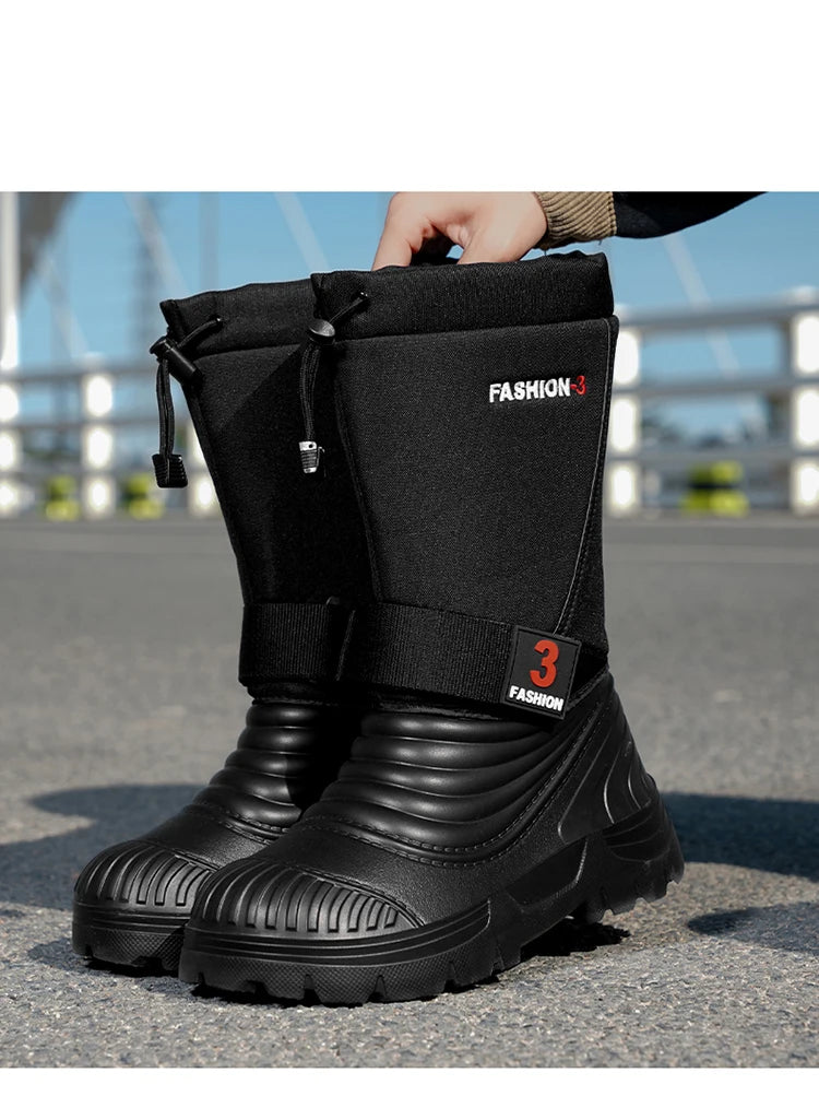 Men's Snow Boots Waterproof Non-slip