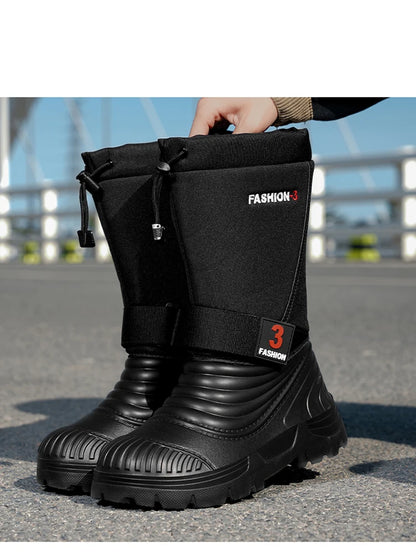 Men's Snow Boots Waterproof Non-slip