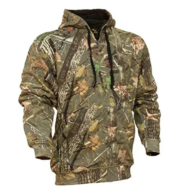 Deer Hunting Camo Graphic Hoodie