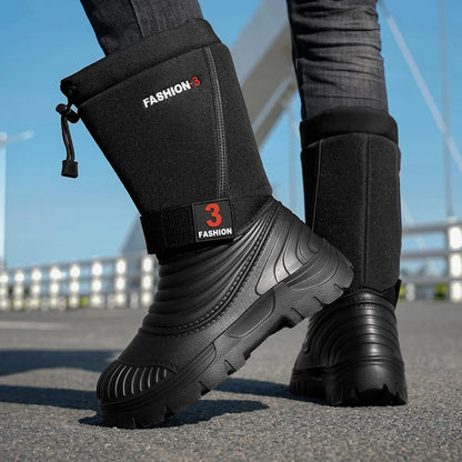 Men's Snow Boots Waterproof Non-slip