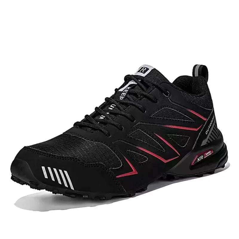Men's Outdoor Waterproof Leather Hiking Shoes