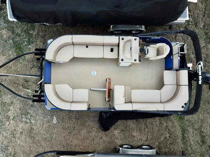 【Best-selling】17ft Fishing Large Pontoon Boats