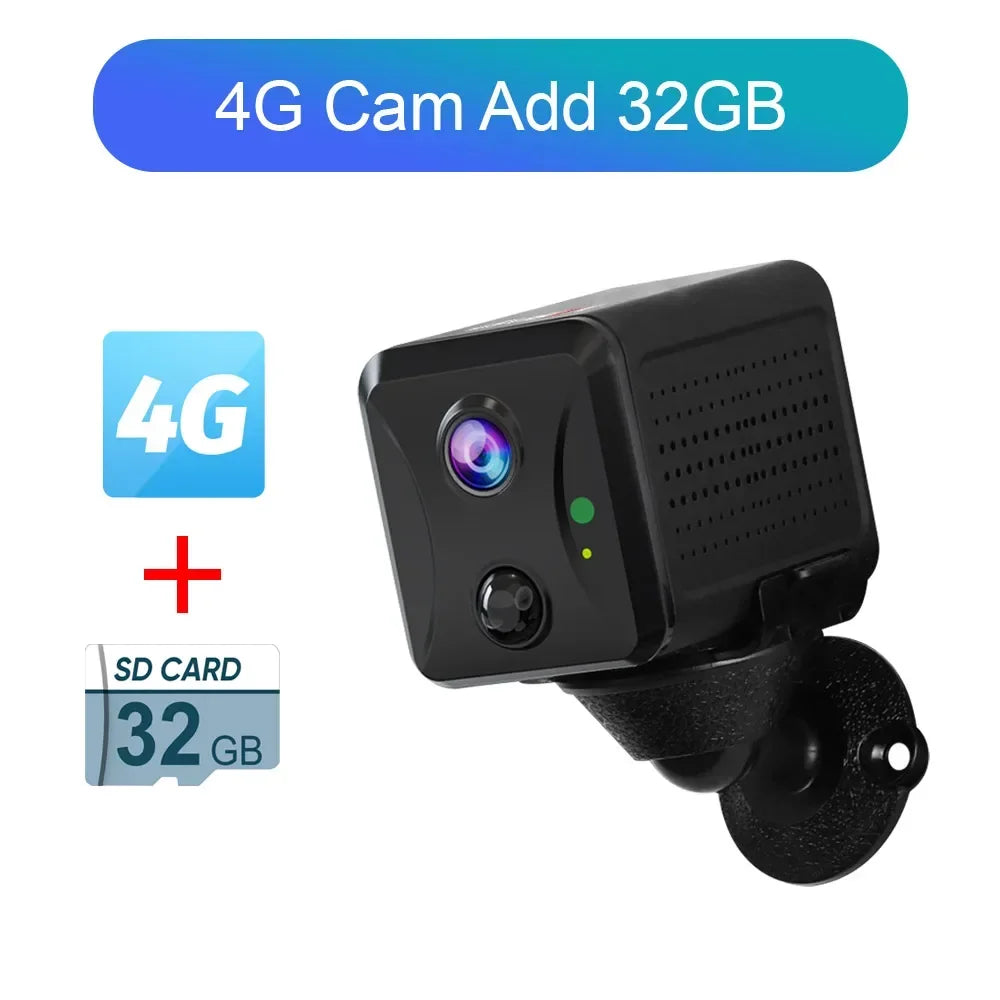 LS VISION 5MP 4G Sim Mini Camera