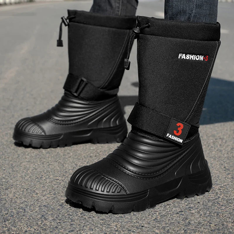 Men's Snow Boots Waterproof Non-slip