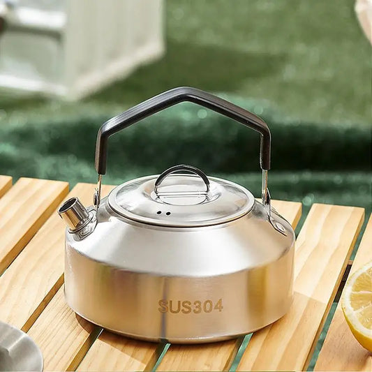 1L/1.5L Camping Water Kettle Outdoor Coffee Kettle
